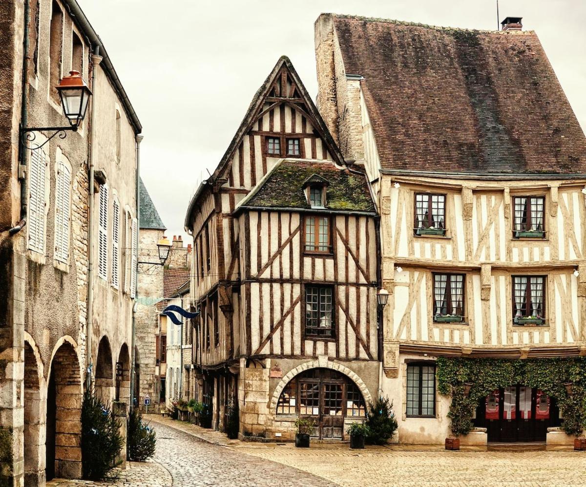 Chalet Bois Pleine Campagne A Pontigny Bagian luar foto