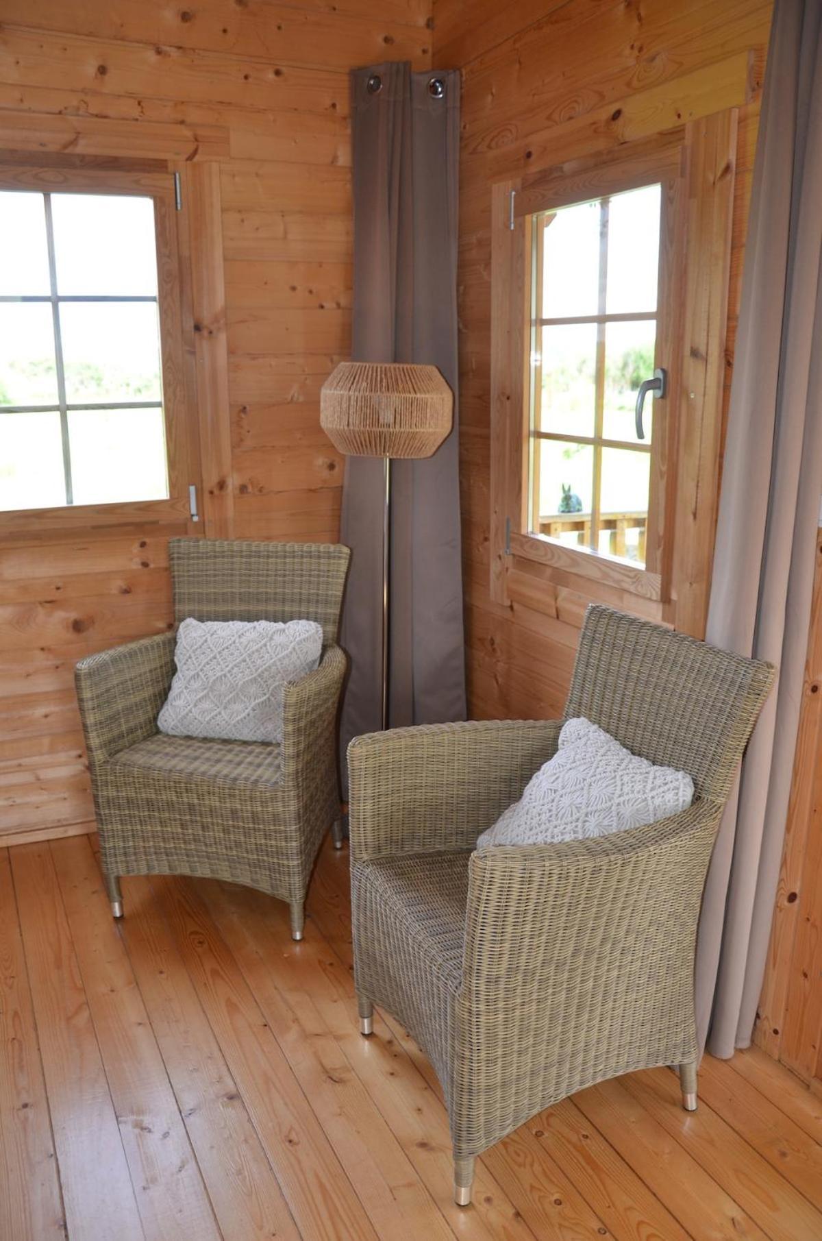 Chalet Bois Pleine Campagne A Pontigny Bagian luar foto